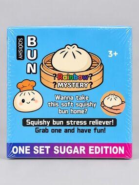 Large Mystery Bun Dumpling Squishy – Sealed Box